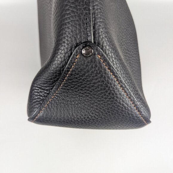 COACH Gotham Tall Tote 34 Unisex Bag Black Pebbled Leather Laptop Friendly EUC! - Picture 5 of 11